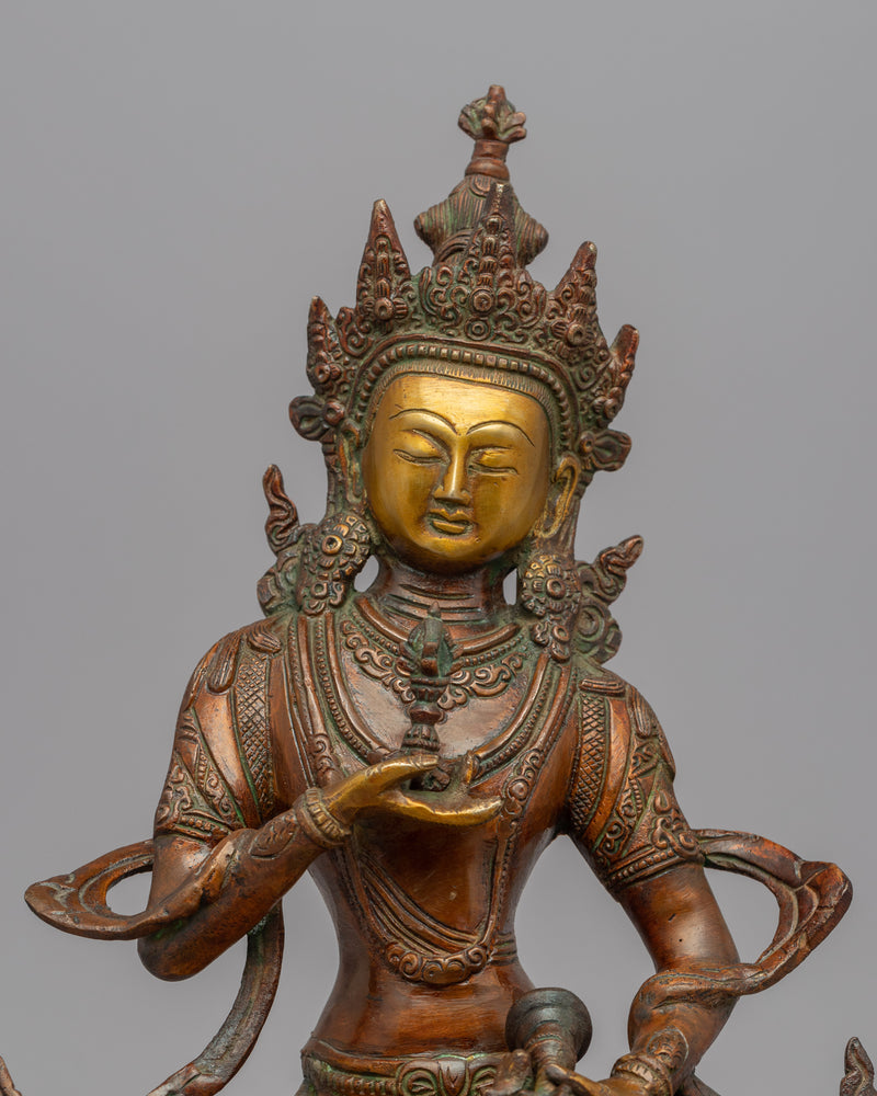 Buddha Vajrasattva Statue | Traditional Handcrafted Buddhist Art