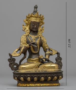 Vajrasattva Mantra Practice Statue | Himalayan Artwork | Ritual Artifacts