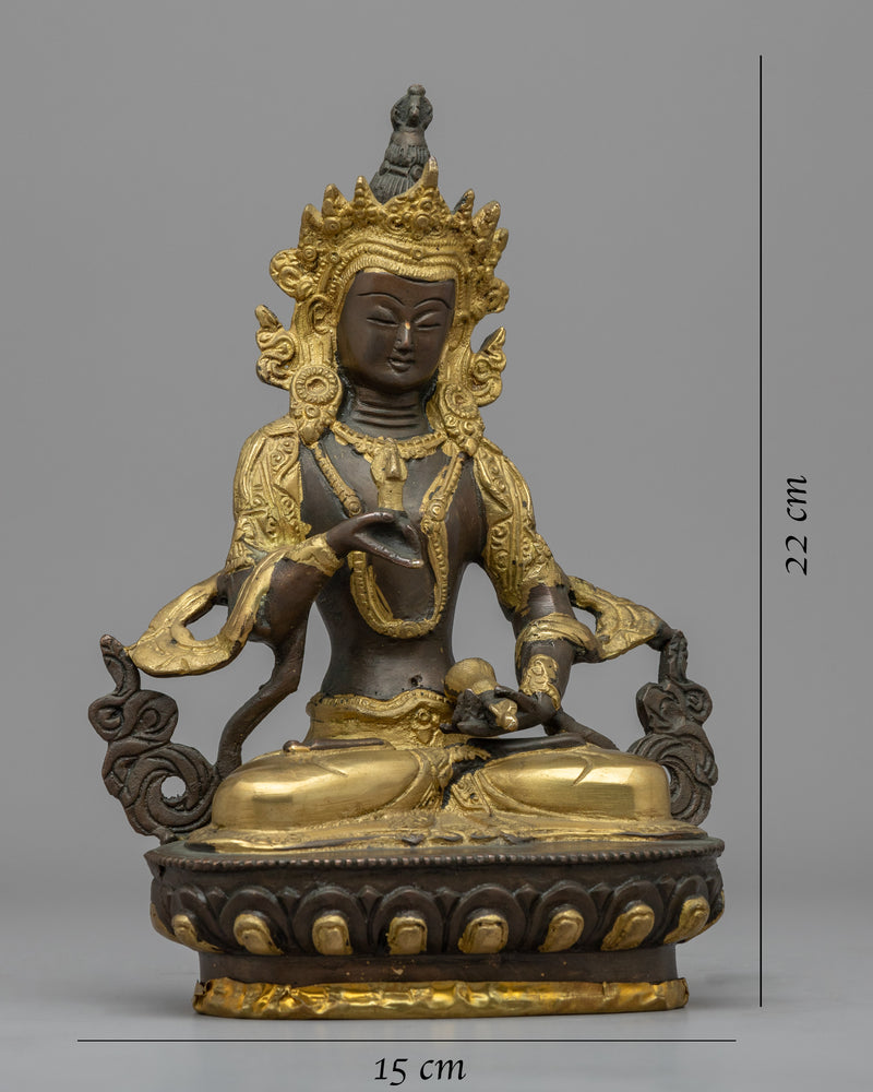 Vajrasattva Mantra Practice Statue | Himalayan Artwork | Ritual Artifacts