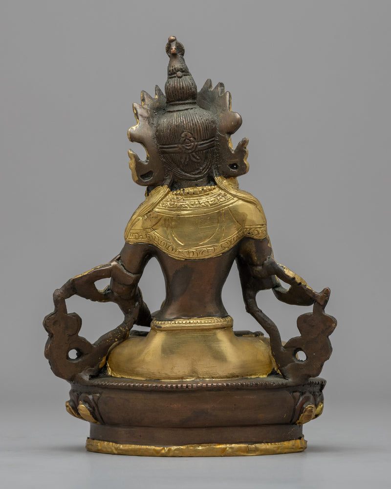 Vajrasattva Mantra Practice Statue | Himalayan Artwork | Ritual Artifacts