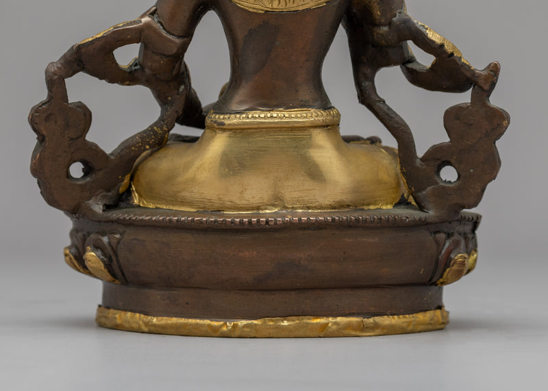 Vajrasattva Mantra Practice Statue | Himalayan Artwork | Ritual Artifacts