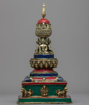 buddhist stupa art 