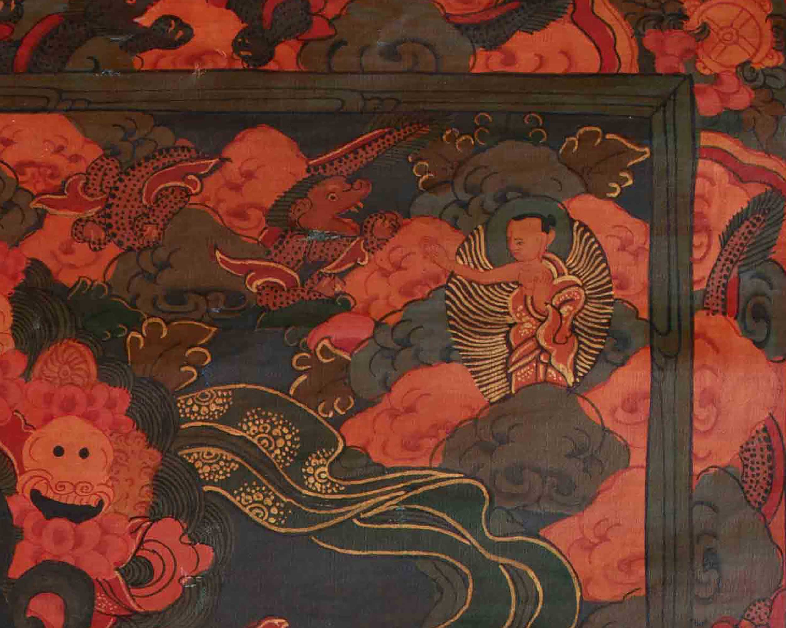 Bhavachakra Meditation Mandala | The Six Realms, Three Poisons, and Twelve Links
