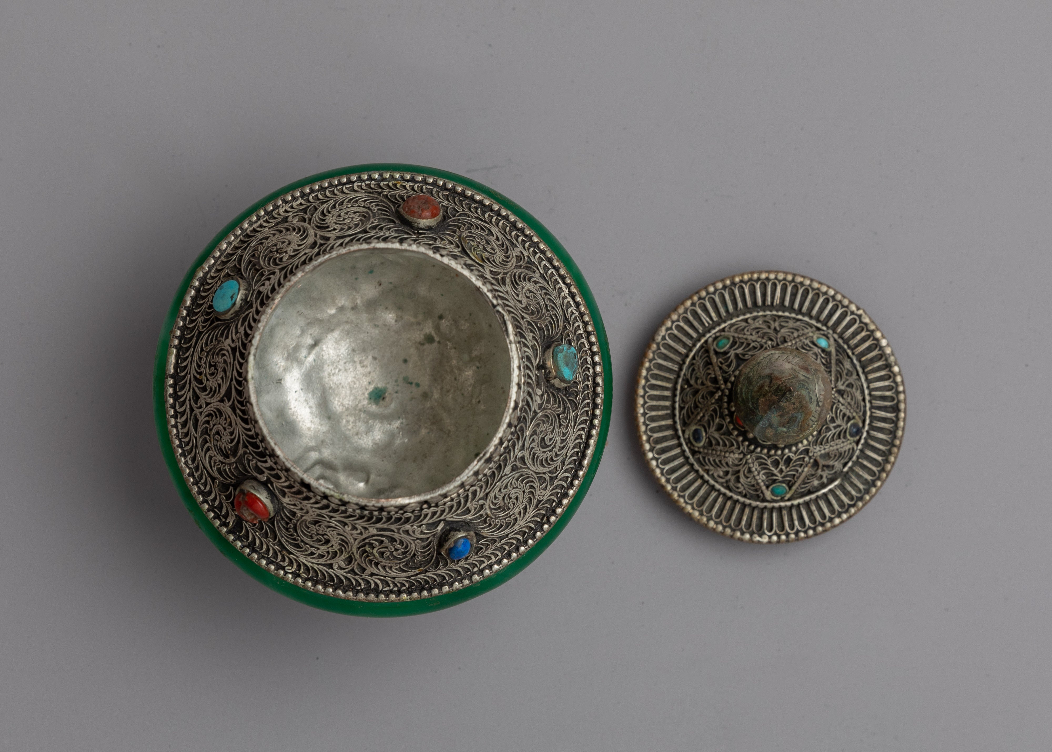 Dhupur Rice Pot | Silver plating Pot