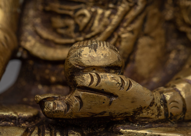 Shakyamuni Outdoor Buddha Statue | Traditional Himalayan Buddhist Artwork