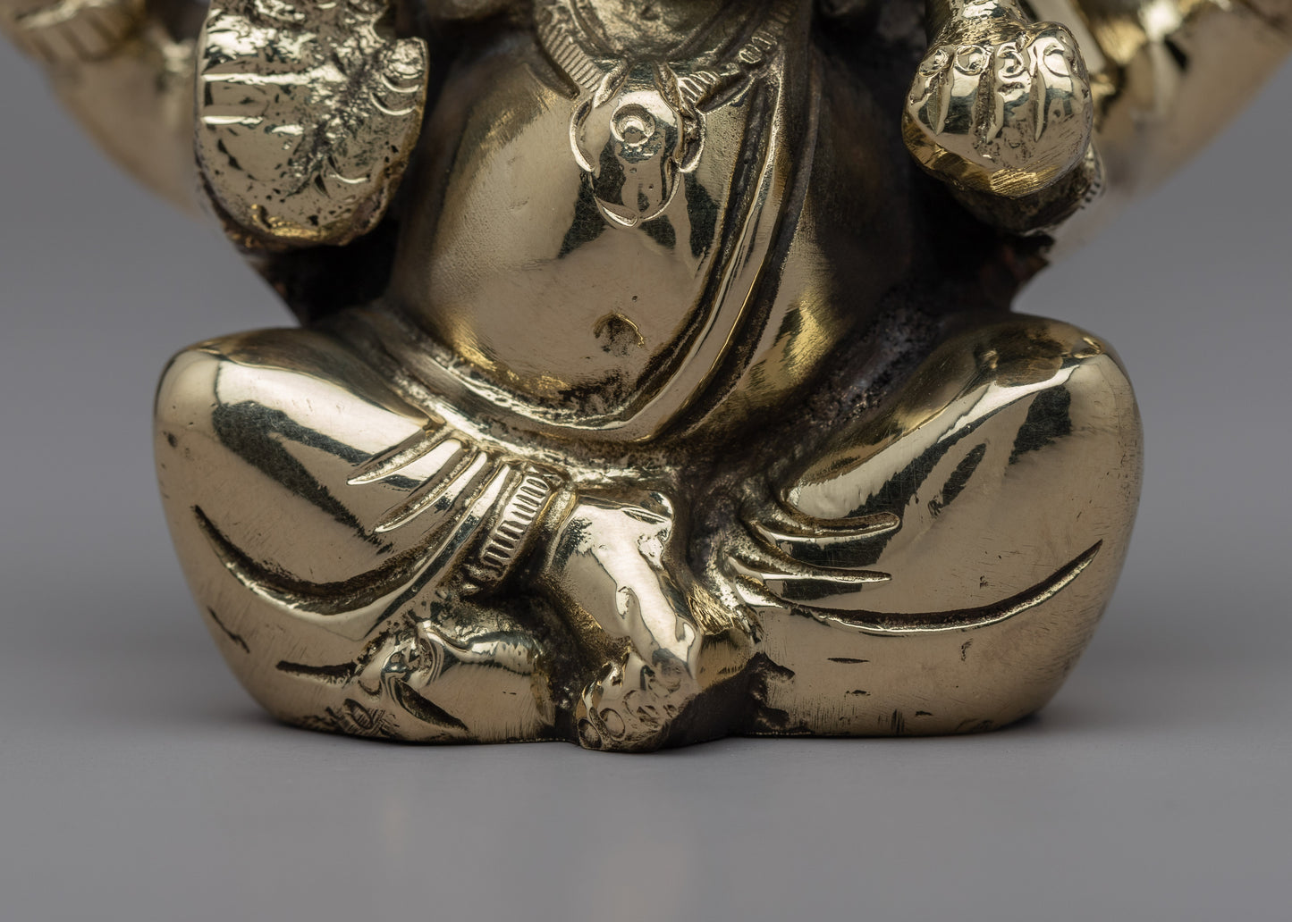 Ganesha Mantra Practice Statue | Traditionally Hand-crafted Sculpture