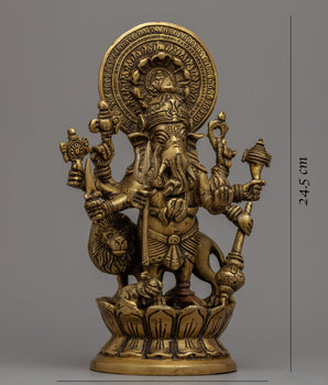 Vinayaka Statue | Traditional Buddhist Antique Finish Statue