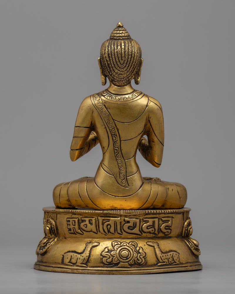 Vairocana Buddha Statue | Traditionally Made Himalayan Sculpture