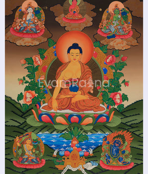 Buddha Shakyamuni Thangka 