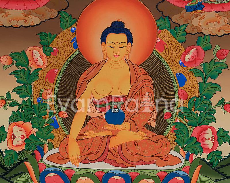 Buddha Shakyamuni Thangka | Enlightened One