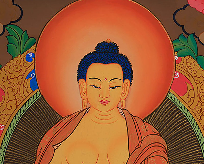 Buddha Shakyamuni Thangka | Enlightened One