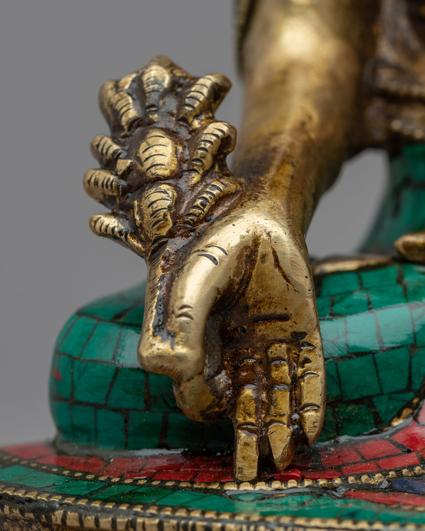 Meditating Medicine Buddh Figurine | Inner Peace and Holistic Balance