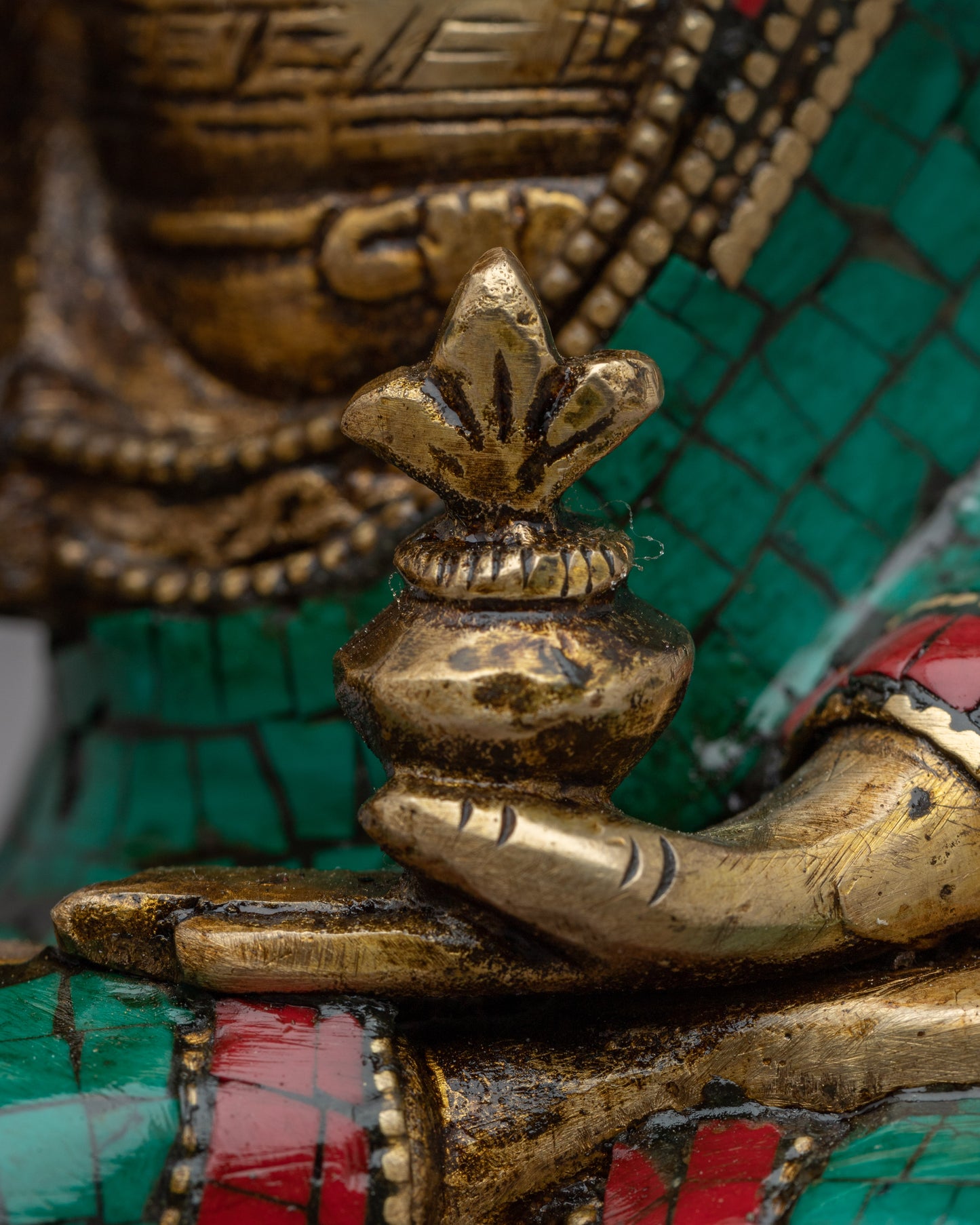Meditating Medicine Buddh Figurine | Inner Peace and Holistic Balance