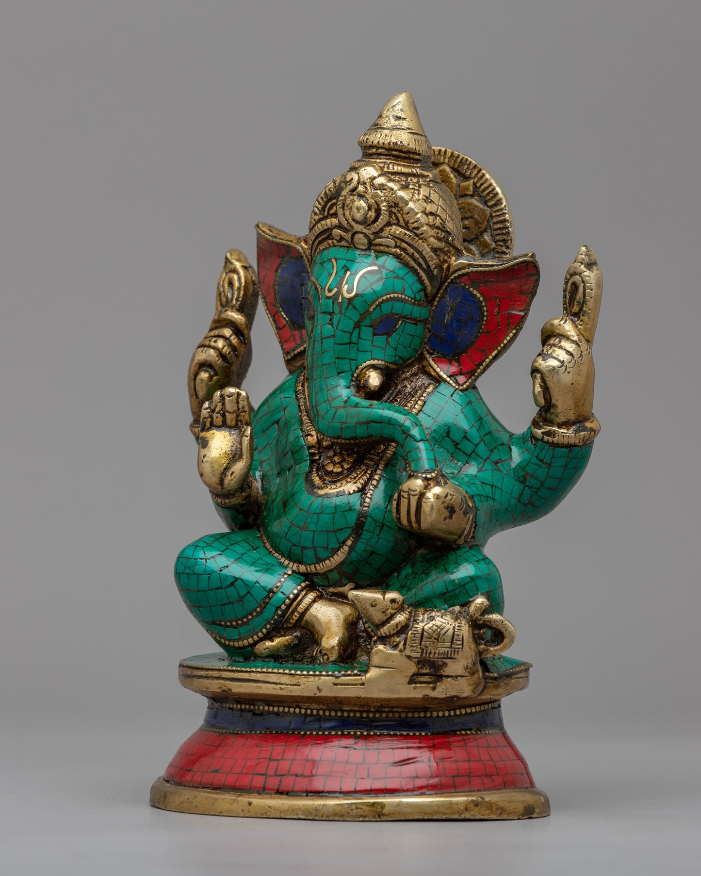 Lord Ganesha Statue | Traditional handcrafted Brass Sculpture