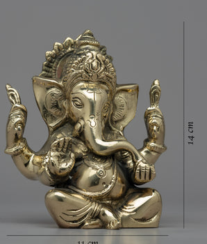 Buddhist Ganesha Idol Statue | Himalayan Buddhist Art