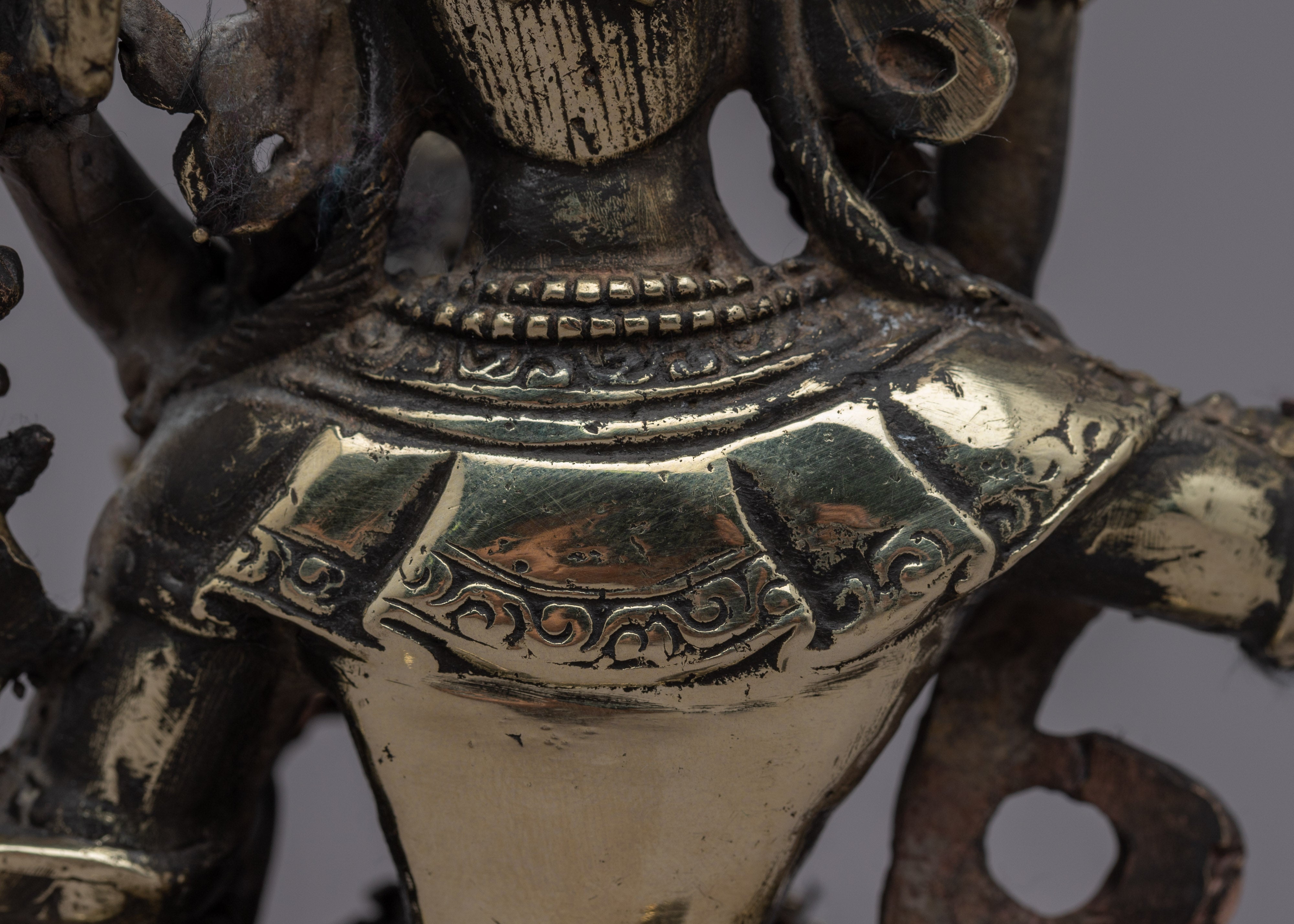 Manjushri Mantra Practice Statue | Traditional Handcrafted Buddhist Art