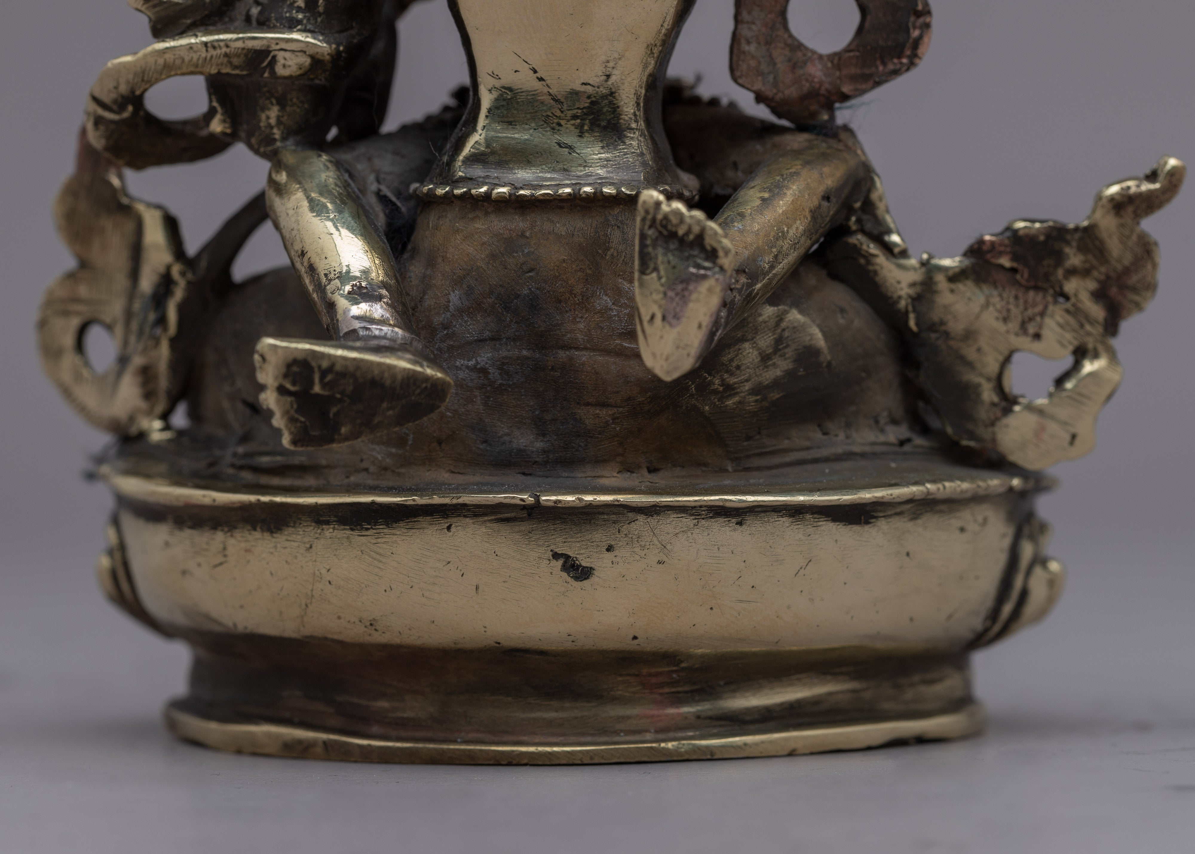 Manjushri Mantra Practice Statue | Traditional Handcrafted Buddhist Art