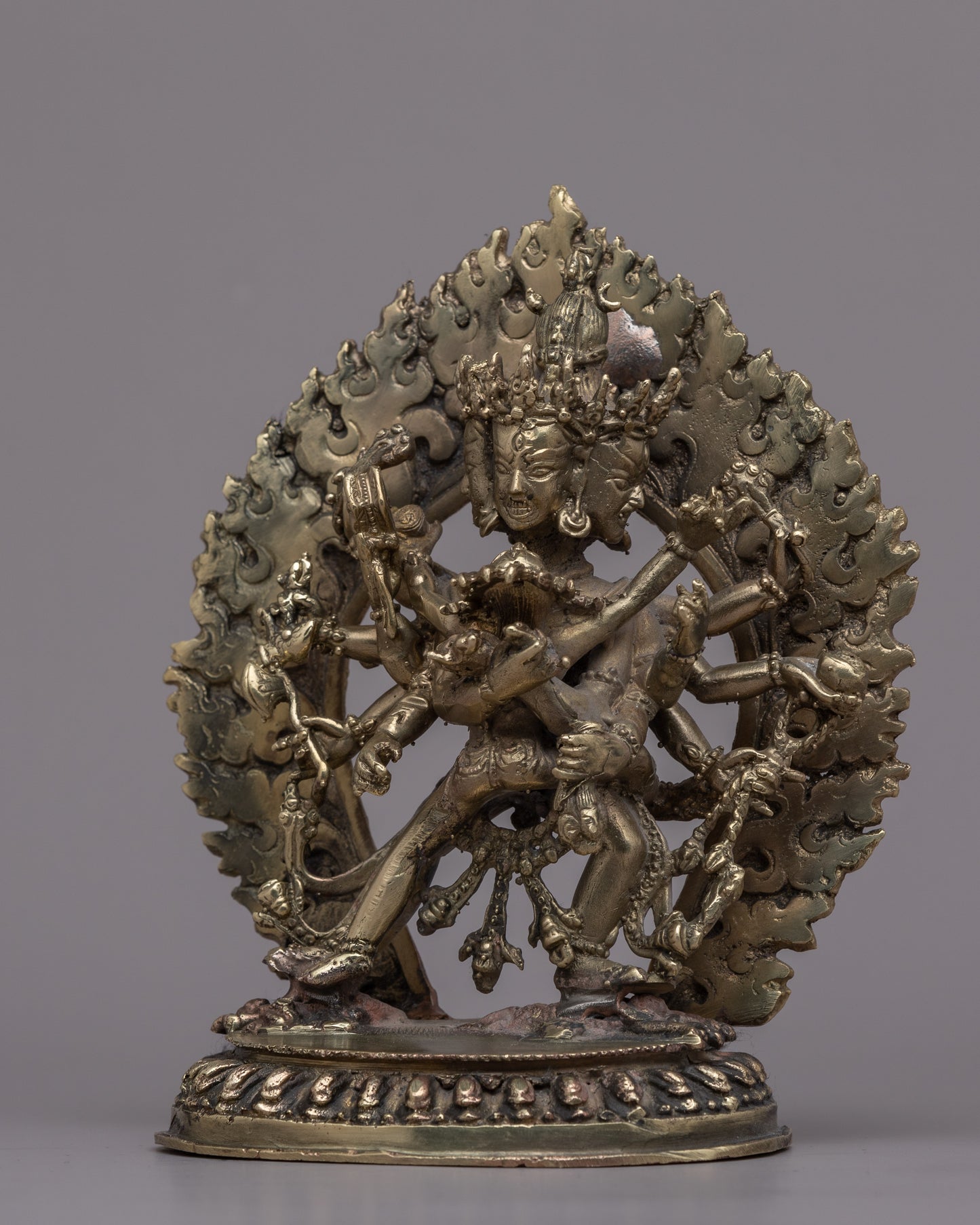 Heruka Chakrasamvara Consort Statue | Fine Sculpture Art