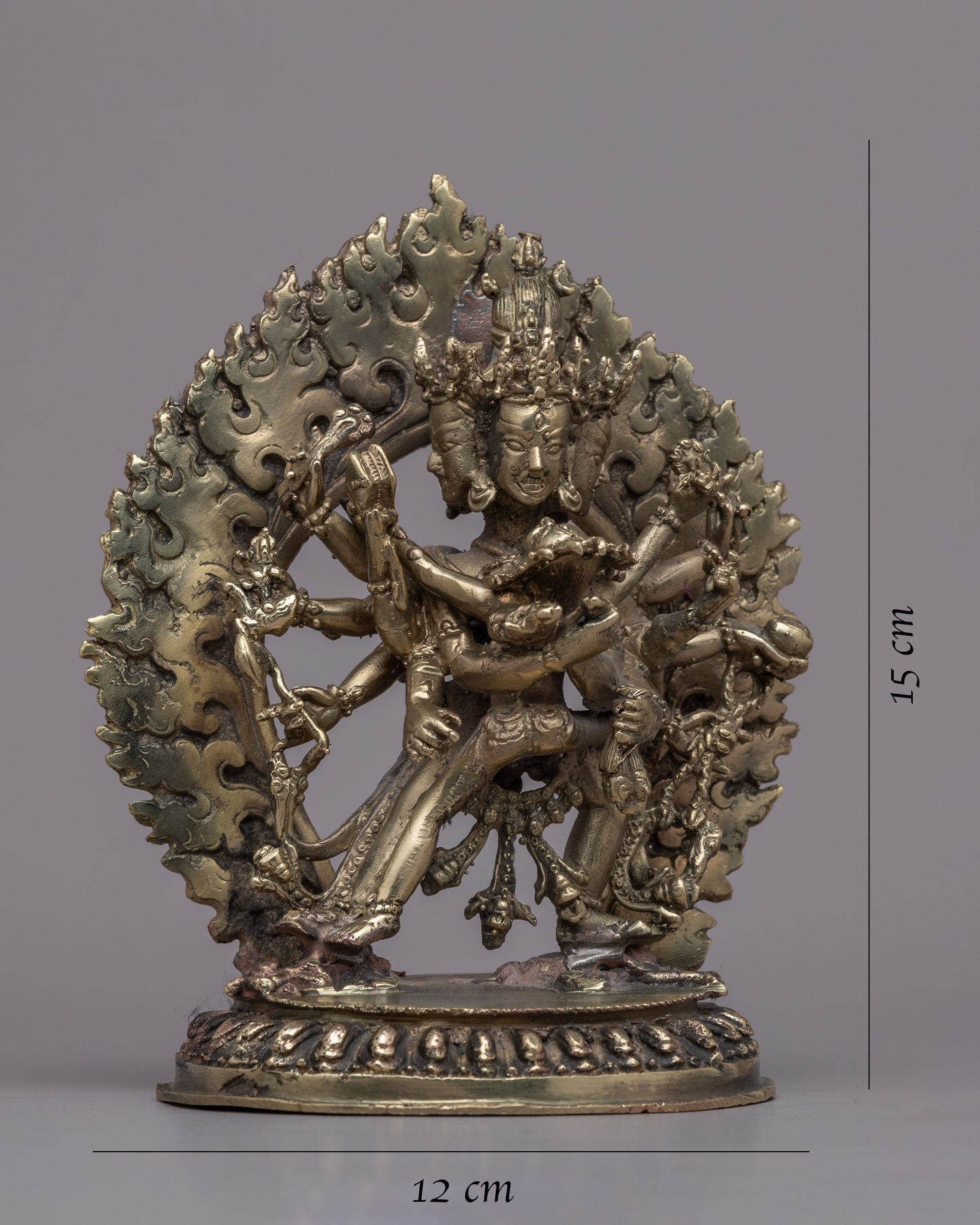 Heruka Chakrasamvara Consort Statue | Fine Sculpture Art