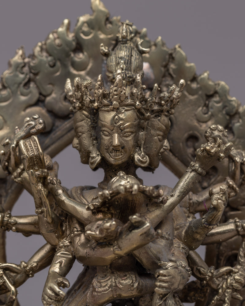 Heruka Chakrasamvara Consort Statue | Fine Sculpture Art