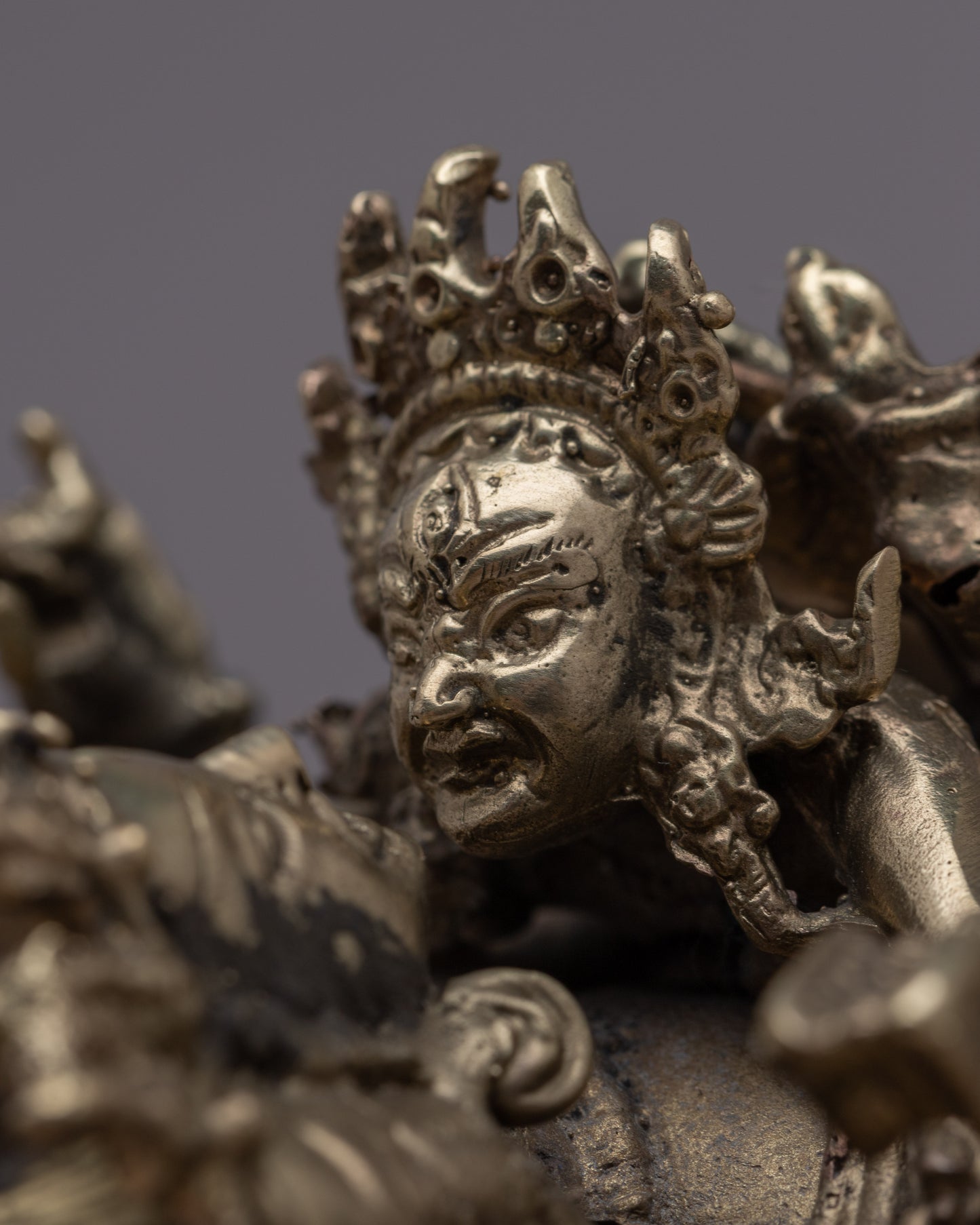 Heruka Chakrasamvara Consort Statue | Fine Sculpture Art