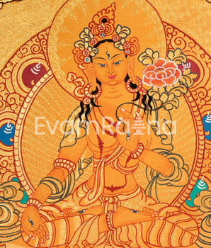 7 Eyed White Tara | A Sacred Symbol of Compassion and Healing