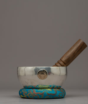 Silver Tibetan Singing Bowl