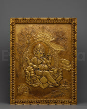 Ganesh Wall Relief Art