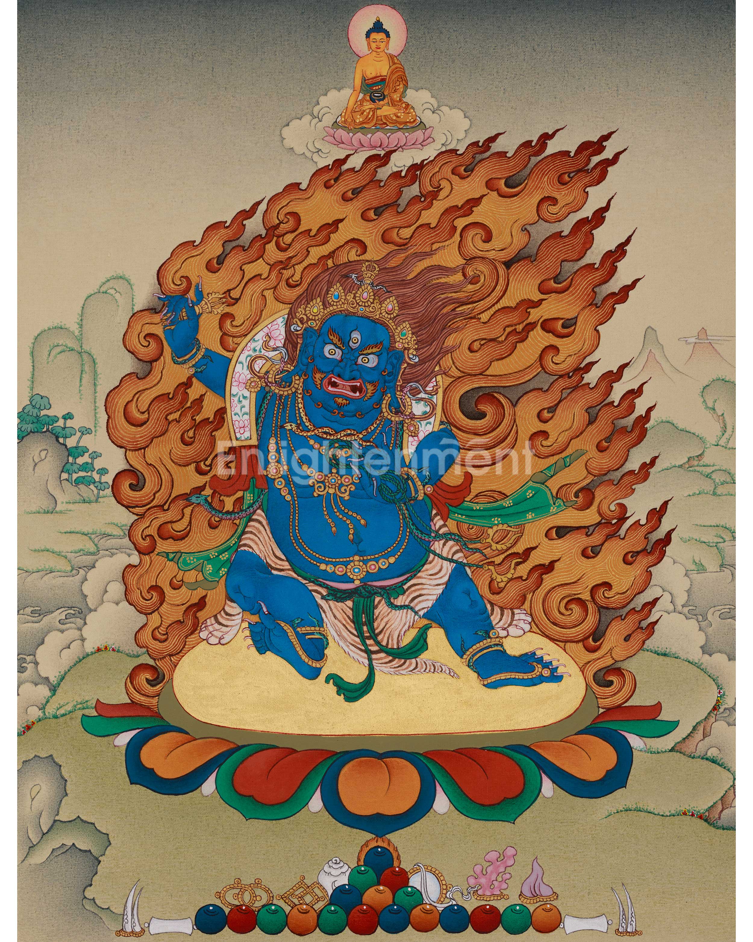 Tibetan Vajrapani Art 
