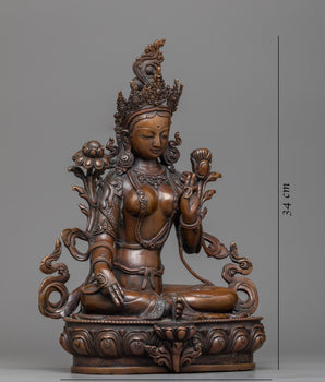 ma green-tara-beautiful statue