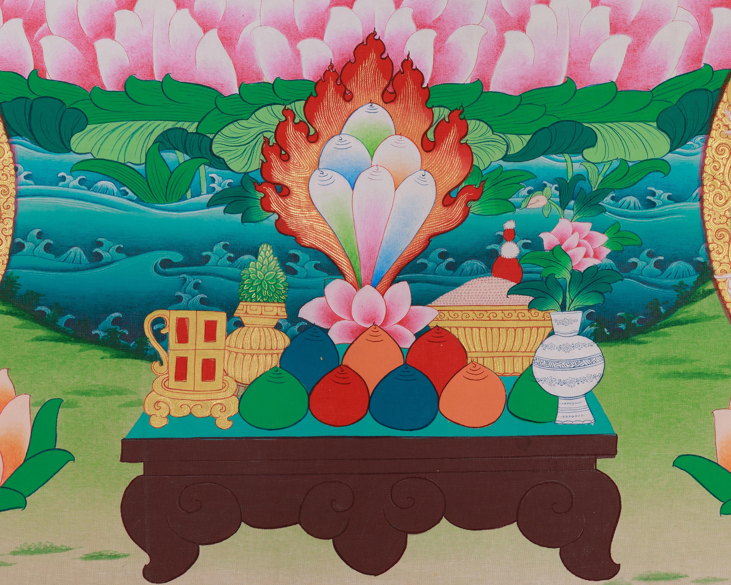 Buddhist Sita Tara Thangka | Revered Female Buddha and Bodhisattva In Tibetan Buddhism
