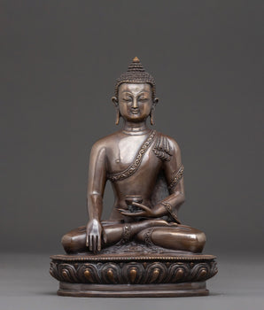 Handcrafted Shakyamuni Buddha Statue: The Enlightened One