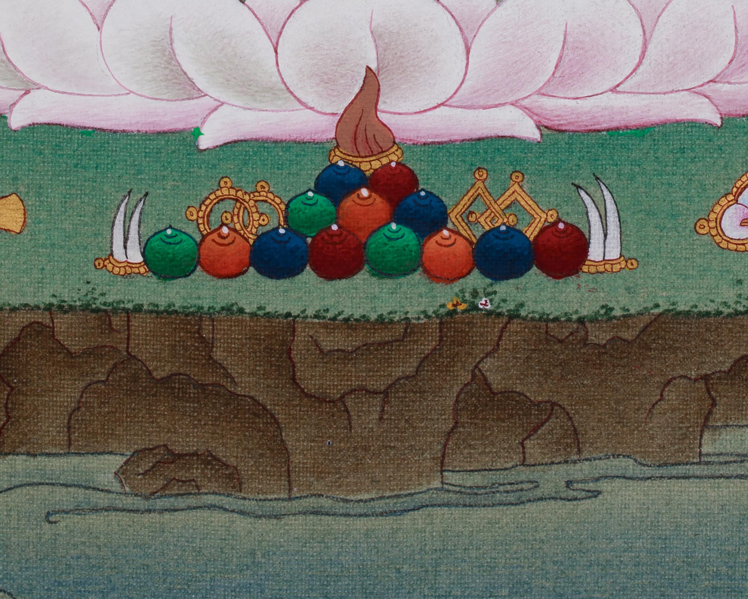 Chenrezig Blessings Thangka | A Sacred Symbol of Compassion