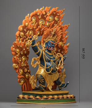 beautiful vajrapani statue