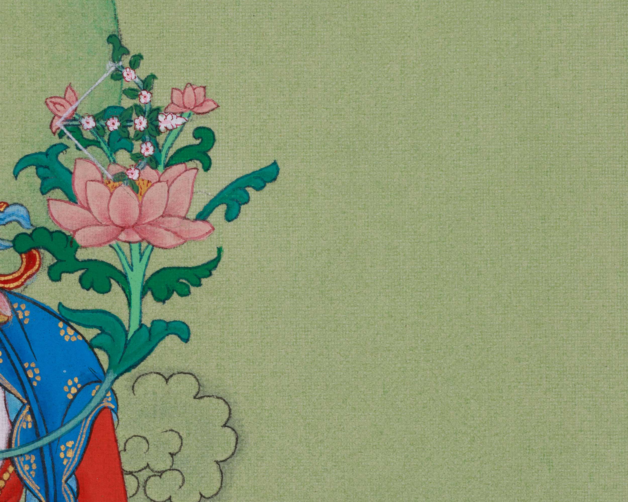 Vajrayana Red Tara Art | Female Buddha of Power and Magnetism