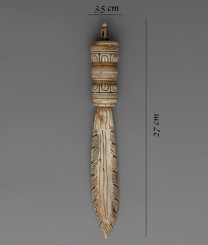 Tibetan Dagger Ritual For Ceremonial Purpose | Phurba Made from Ethically Sourced Bone