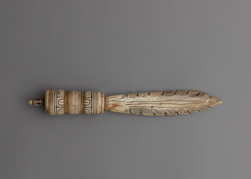 Tibetan Dagger Ritual For Ceremonial Purpose | Phurba Made from Ethically Sourced Bone