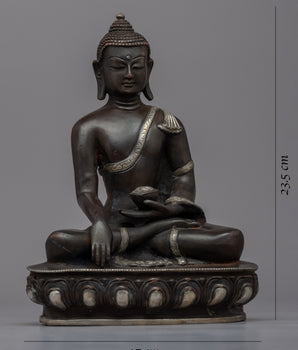 Shakyamuni Buddha Religious Garden Statue | Tranquil Symbol for Spiritual Reflection