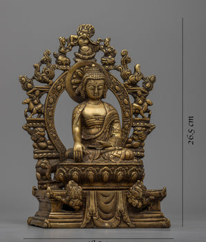Gautama Buddha Statue "Shakyamuni Buddha" | Immerse Yourself in Spiritual Resonance