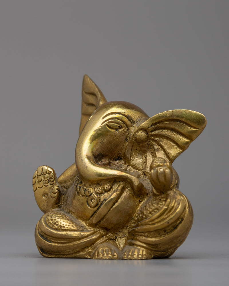 Brass Ganesha Statue | Embrace the Grace of Lord Ganesha