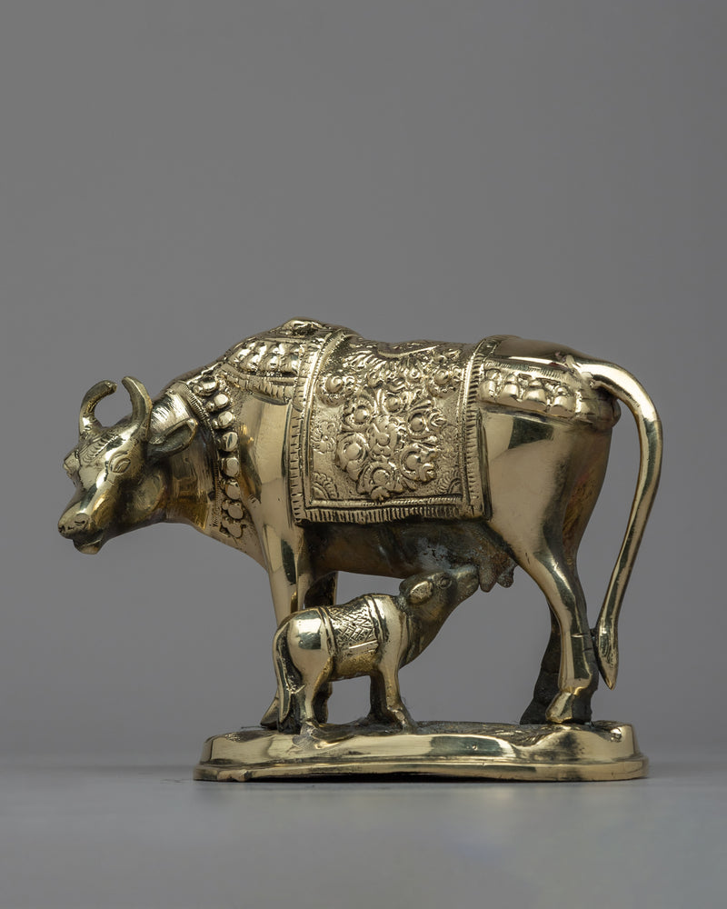 Cow Statue Decor | Brass Statue For Decor