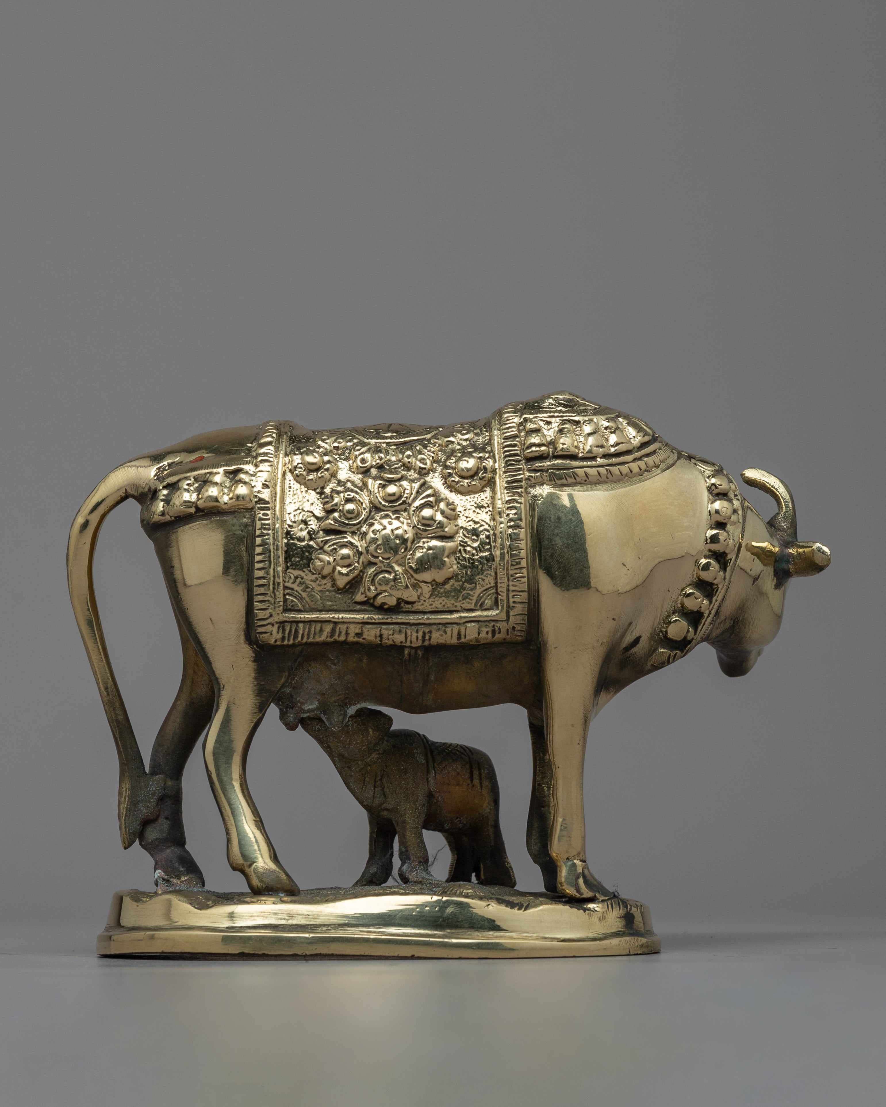 Cow Statue Decor | Brass Statue For Decor