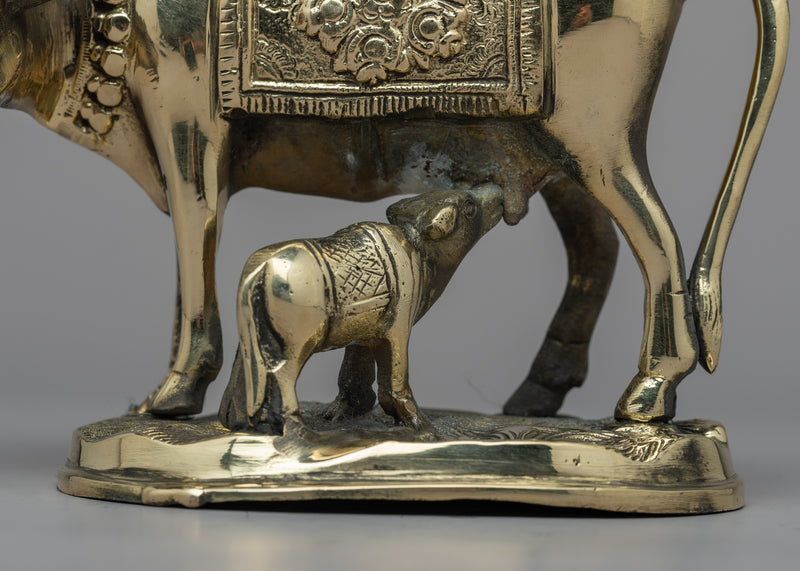 Cow Statue Decor | Brass Statue For Decor