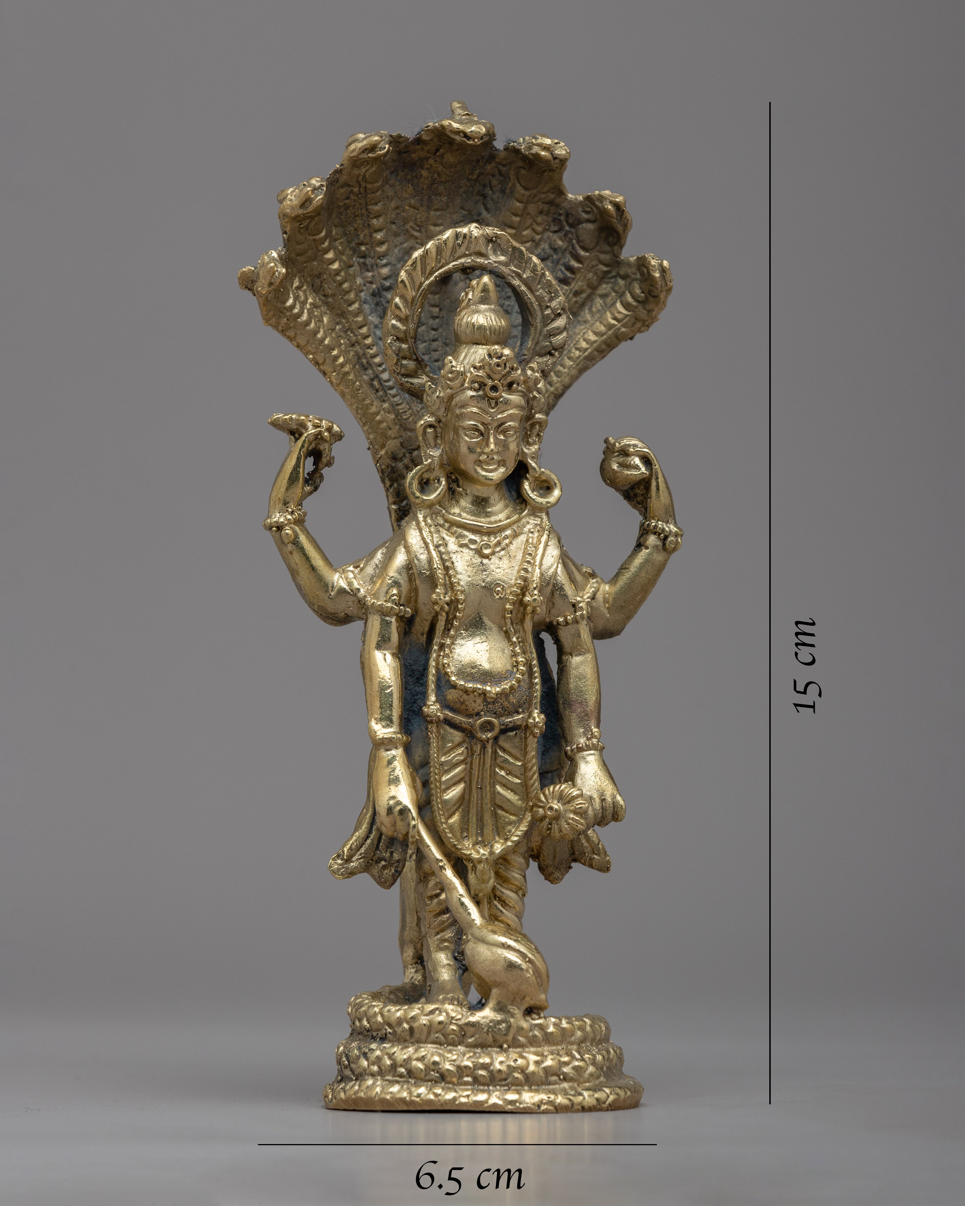 Vishnu Avatar Statue | Brass Sculpture for the Good Luck