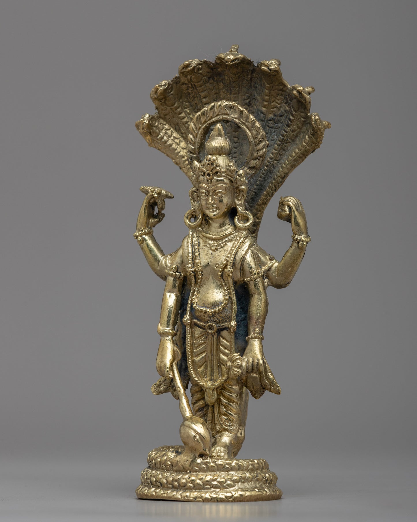 Vishnu Avatar Statue | Brass Sculpture for the Good Luck