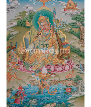 Spiritual Guru Padmasambhava Canvas Artwork