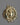 Brass Sun and Moon Decor