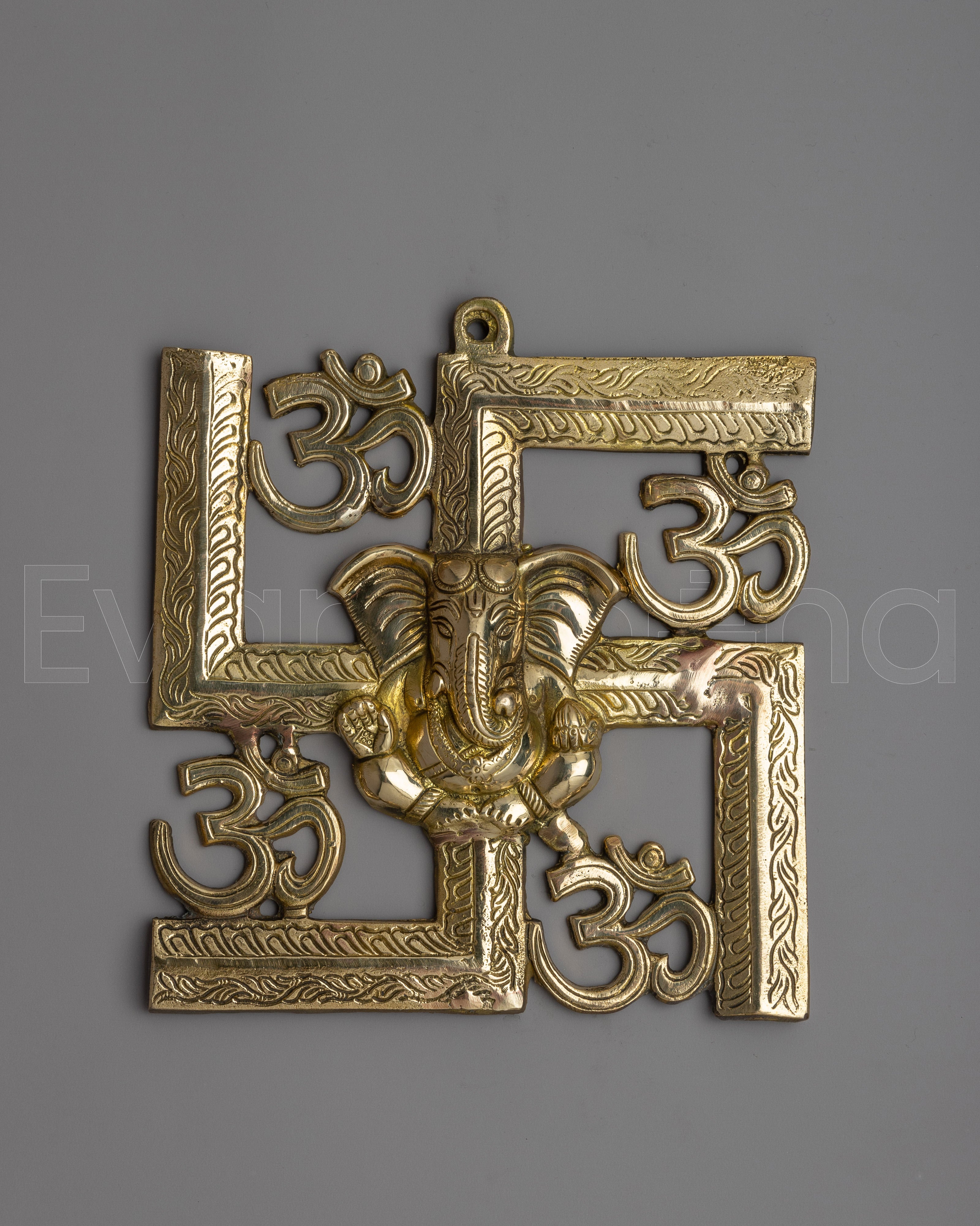 Ganesh Swastik Wall Hanging 