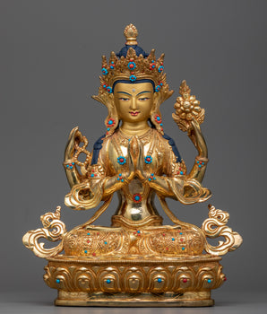 Chenrezig Handmade Statue 