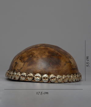 Kapala Skull Cup | Traditional Handcrafted Buddhist Art